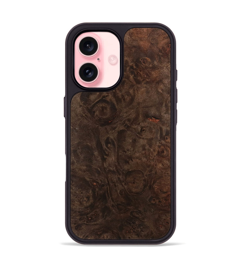 iPhone 16 Wood Phone Case - Onette (Wood Burl, 741452)