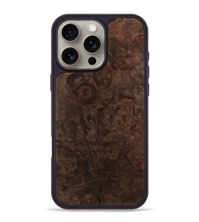 iPhone 16 Pro Max Wood Phone Case - Onette (Wood Burl, 741452)