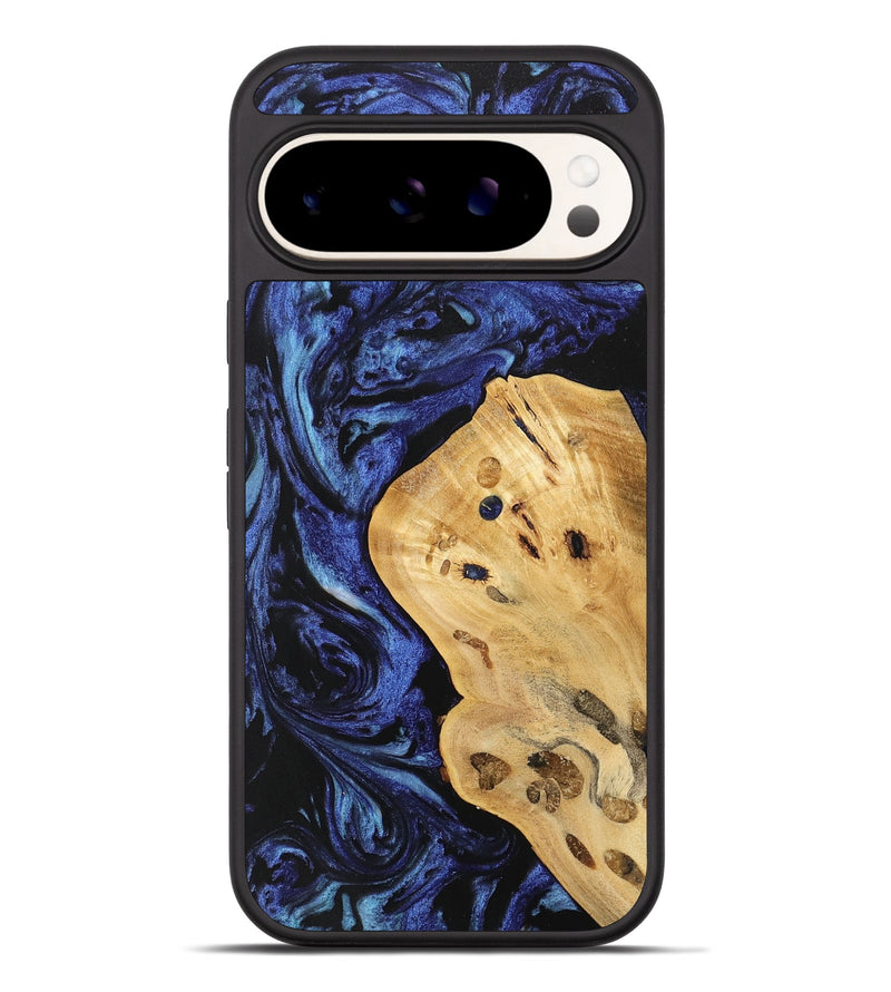 Pixel 9 Pro XL Wood Phone Case - Carlin (Blue, 741453)