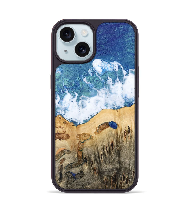 iPhone 15 Wood Phone Case - Yolanda (Coastal, 741459)