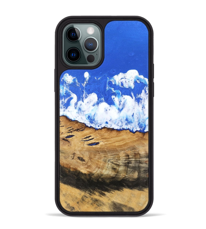 iPhone 12 Pro Max Wood Phone Case - Iteam (Coastal, 741463)