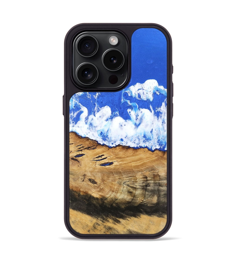 iPhone 15 Pro Wood Phone Case - Iteam (Coastal, 741463)