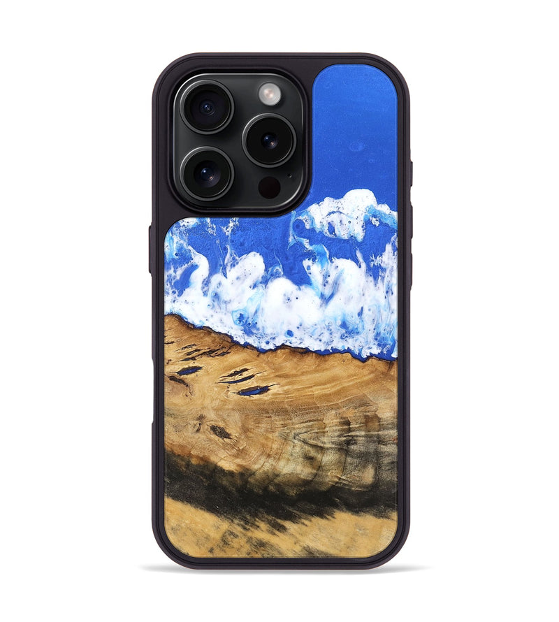 iPhone 16 Pro Wood Phone Case - Iteam (Coastal, 741463)