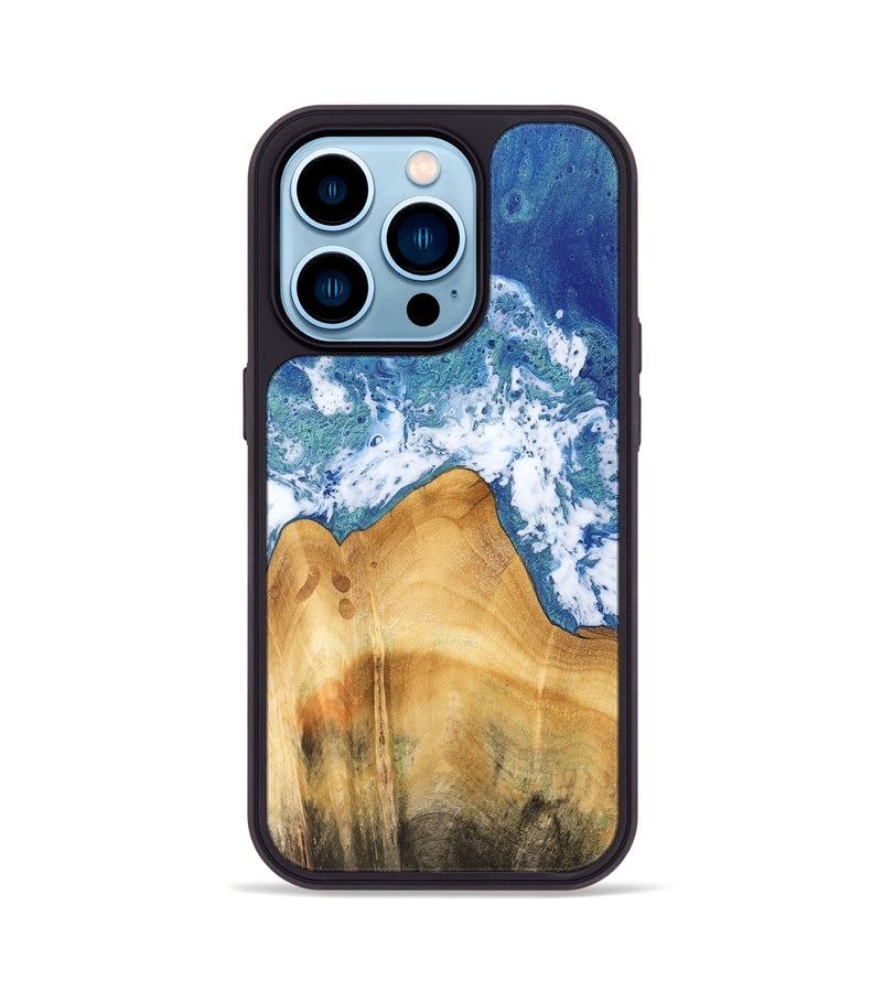 iPhone 14 Pro Wood Phone Case - Glendon (Coastal, 741464)