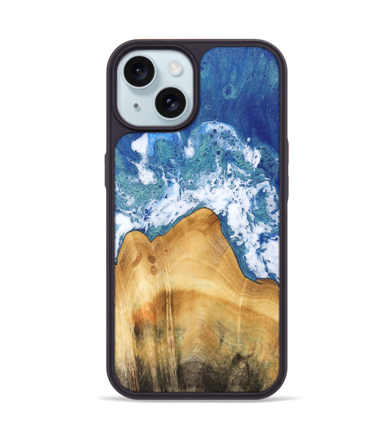 iPhone 15 Wood Phone Case - Glendon (Coastal, 741464)