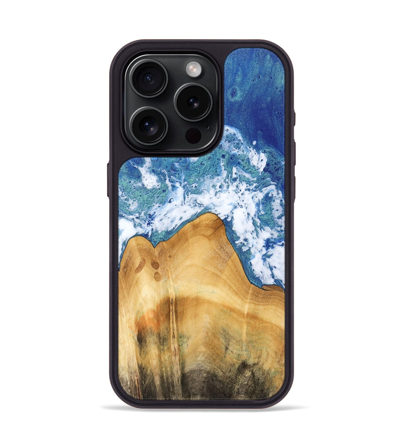 iPhone 15 Pro Wood Phone Case - Glendon (Coastal, 741464)