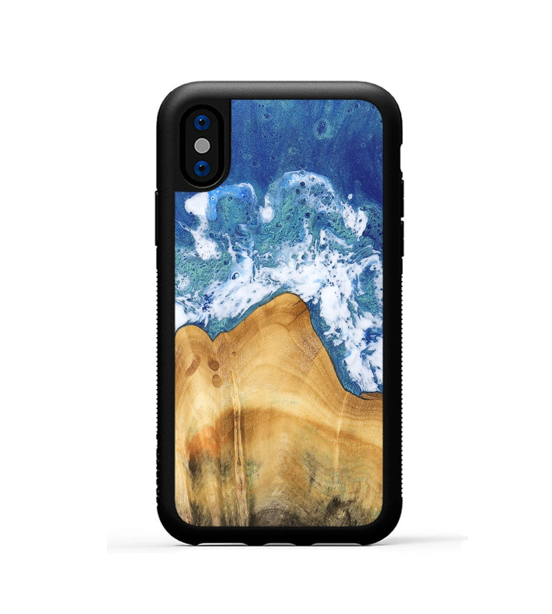 iPhone Xs Wood Phone Case - Glendon (Coastal, 741464)