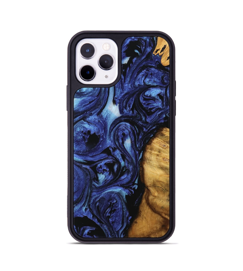 iPhone 11 Pro Wood Phone Case - Gerrard (Blue, 741465)