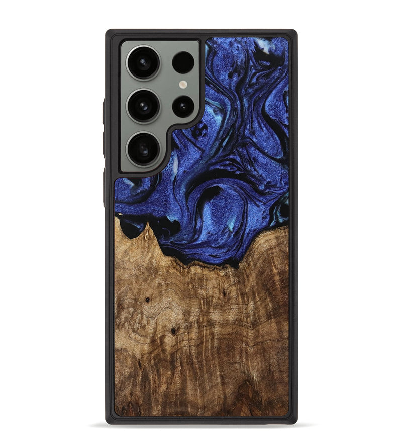 Galaxy S23 Ultra Wood Phone Case - Suzy (Blue, 741466)