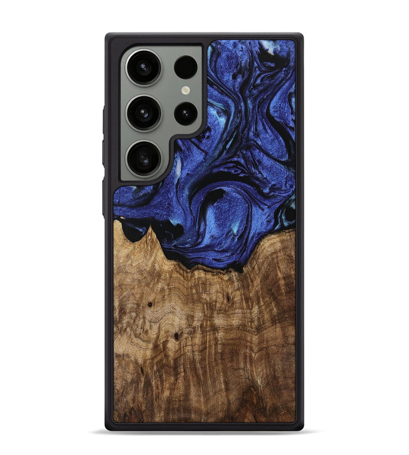 Galaxy S24 Ultra Wood Phone Case - Suzy (Blue, 741466)