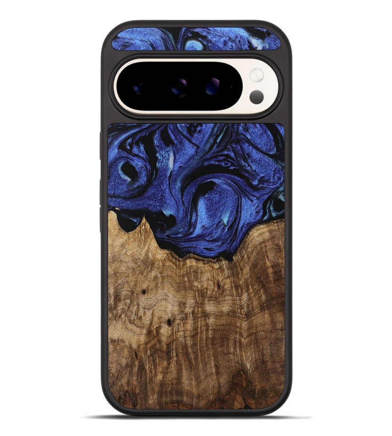 Pixel 9 Pro XL Wood Phone Case - Suzy (Blue, 741466)