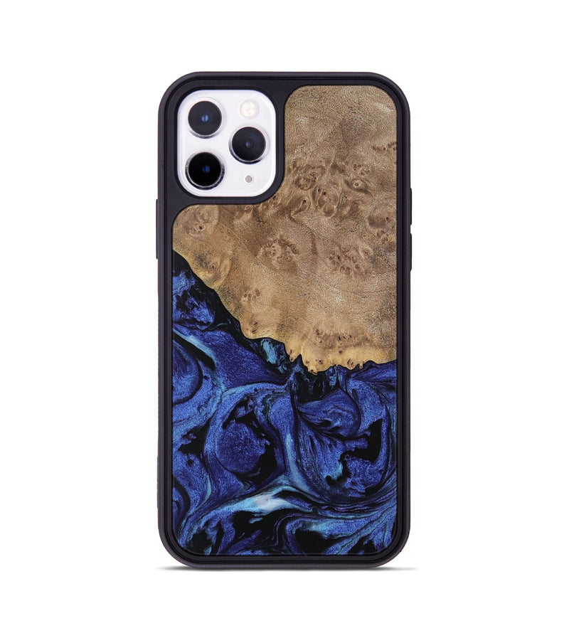 iPhone 11 Pro Wood Phone Case - Yumi (Blue, 741474)