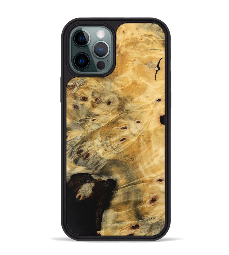 iPhone 12 Pro Max Wood Phone Case - Isabeau (Wood Burl, 741475)