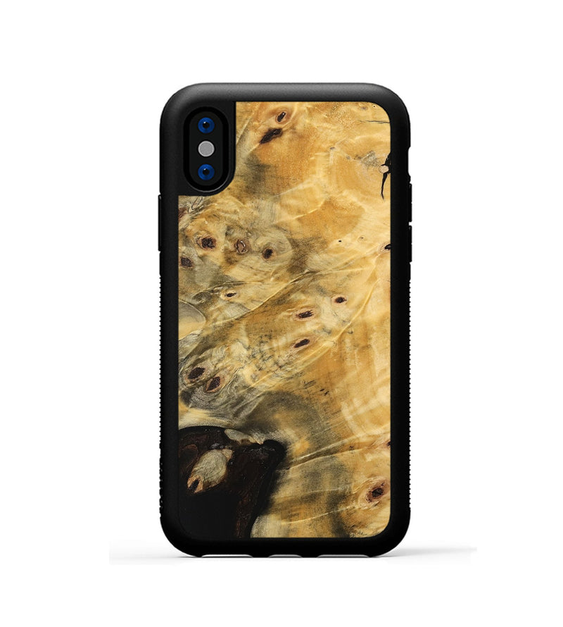 iPhone Xs Wood Phone Case - Isabeau (Wood Burl, 741475)