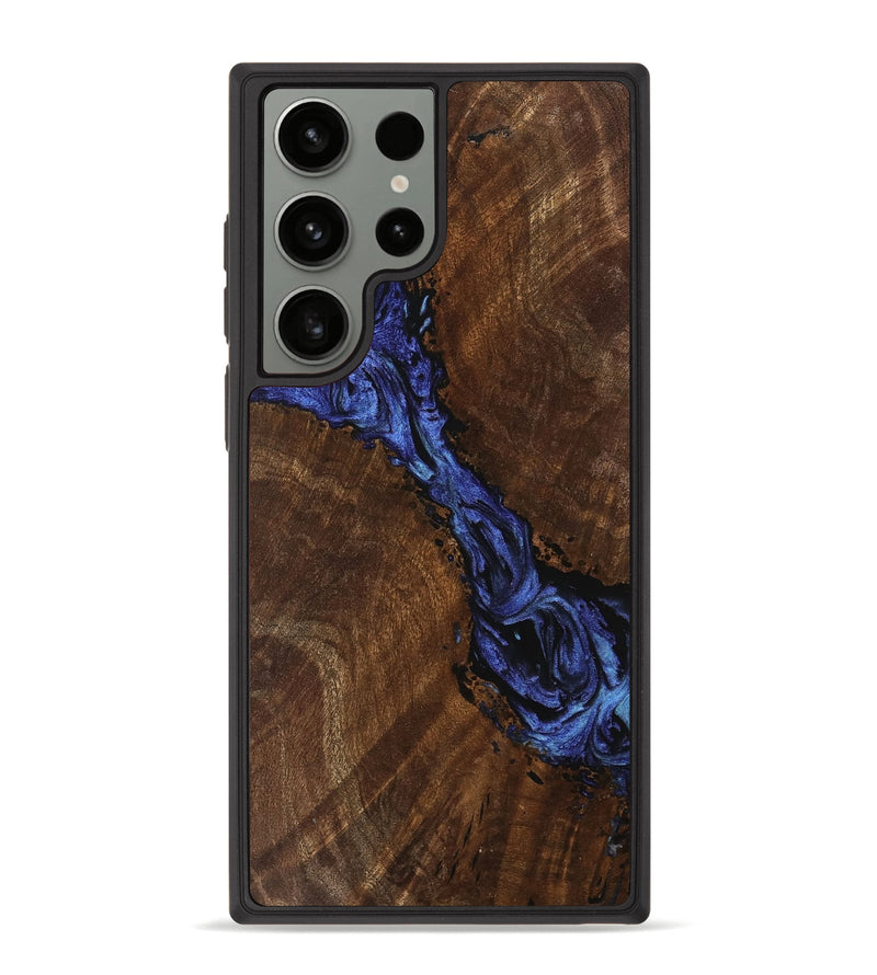 Galaxy S23 Ultra Wood Phone Case - Xavier (Blue, 741476)