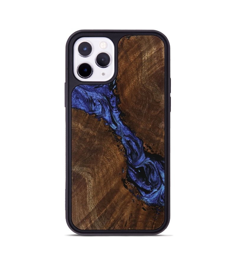 iPhone 11 Pro Wood Phone Case - Xavier (Blue, 741476)