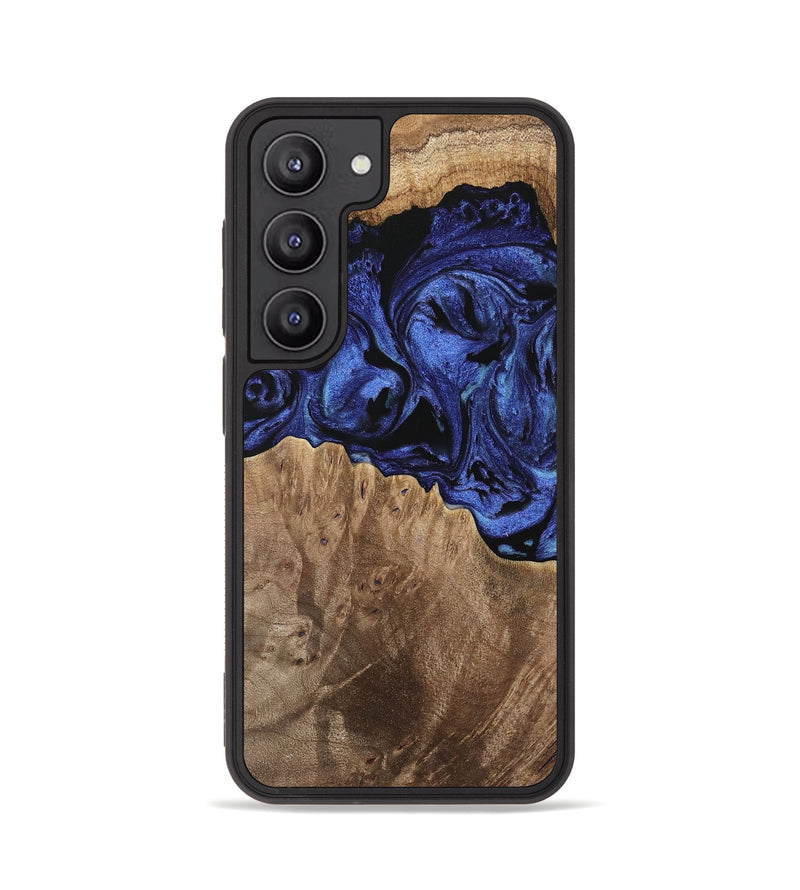 Galaxy S23 Wood Phone Case - Jadiel (Blue, 741477)