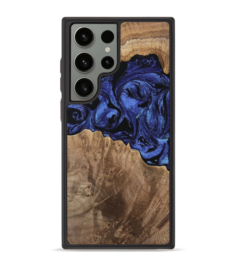 Galaxy S23 Ultra Wood Phone Case - Jadiel (Blue, 741477)