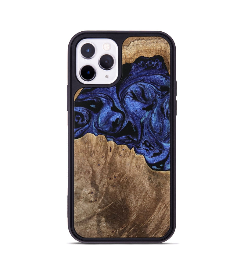 iPhone 11 Pro Wood Phone Case - Jadiel (Blue, 741477)