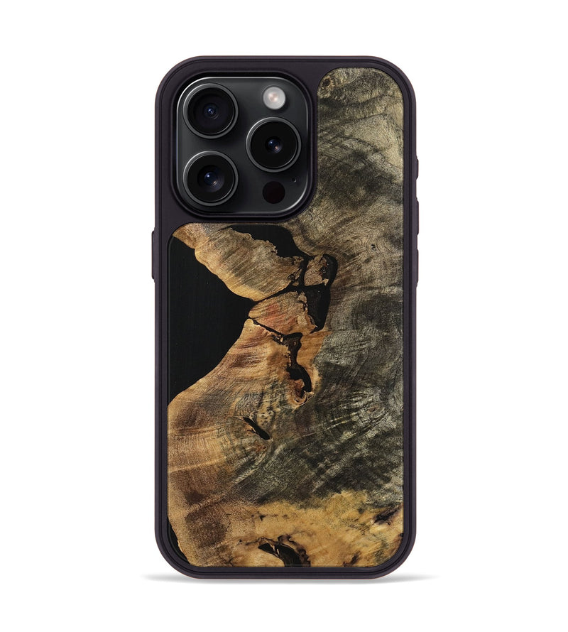 iPhone 15 Pro Wood Phone Case - Gorge (Wood Burl, 741479)