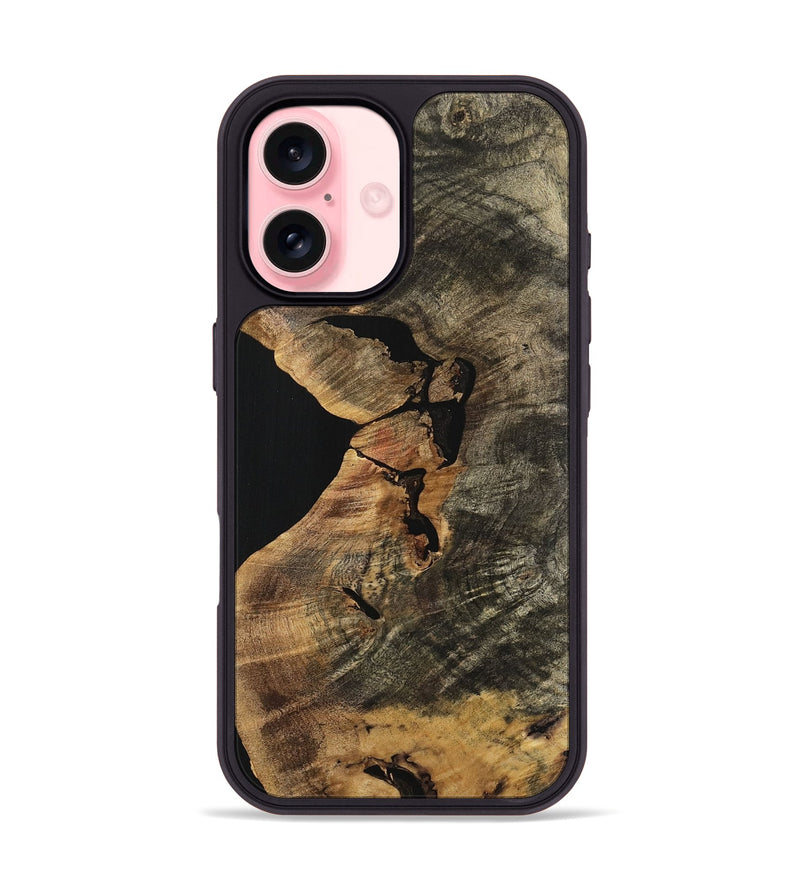 iPhone 16 Wood Phone Case - Gorge (Wood Burl, 741479)