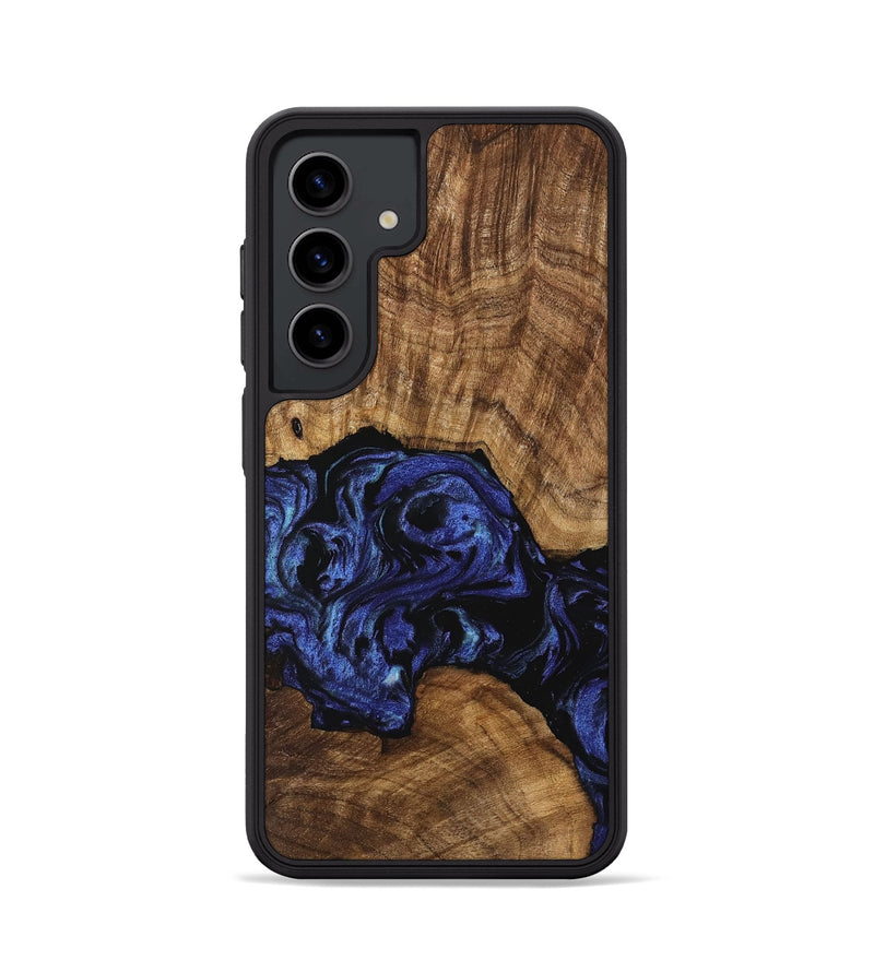 Galaxy S24 Wood Phone Case - Hughie (Blue, 741480)