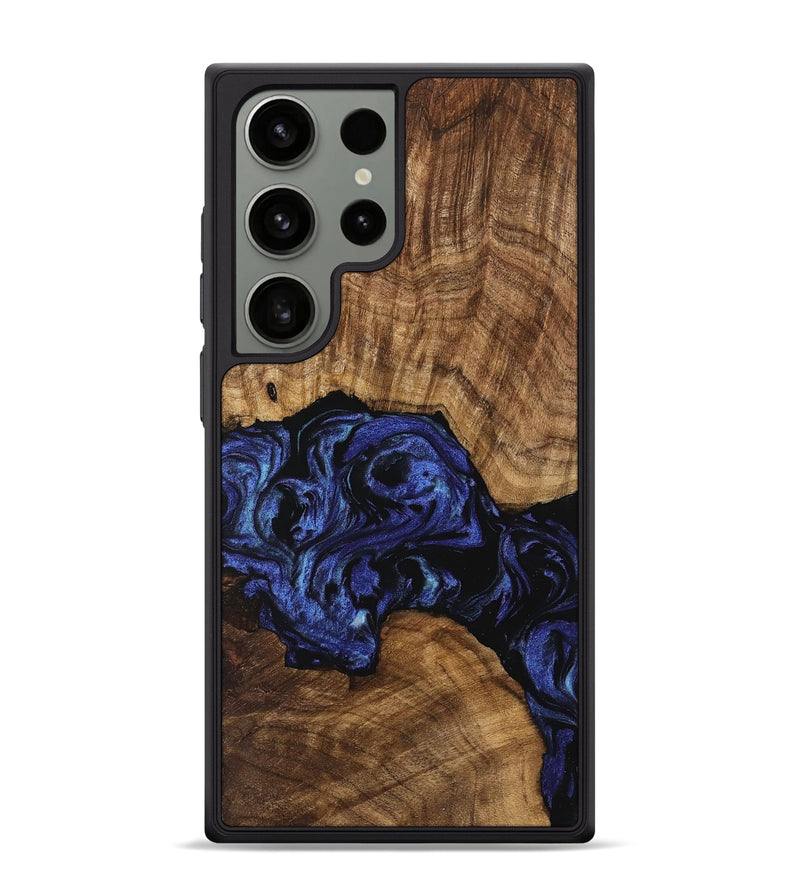 Galaxy S24 Ultra Wood Phone Case - Hughie (Blue, 741480)