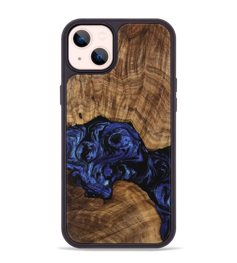 iPhone 14 Plus Wood Phone Case - Hughie (Blue, 741480)