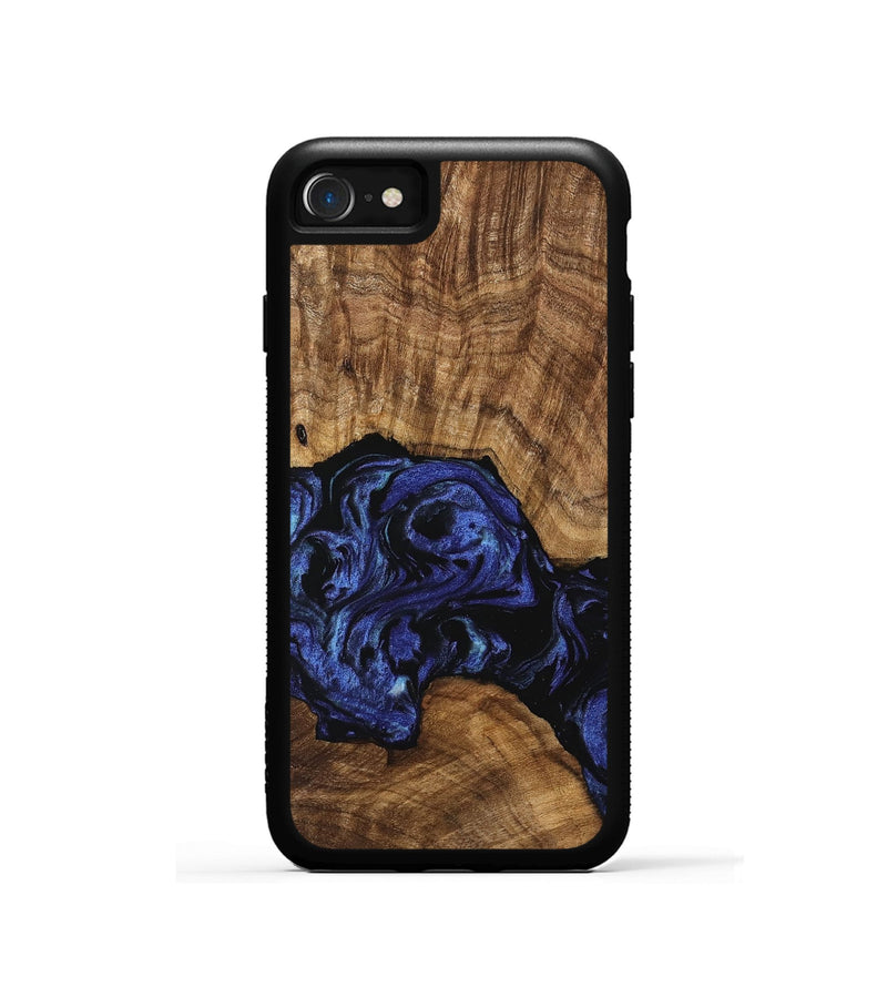 iPhone SE Wood Phone Case - Hughie (Blue, 741480)