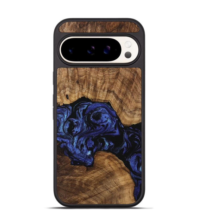 Pixel 9 Pro Wood Phone Case - Hughie (Blue, 741480)