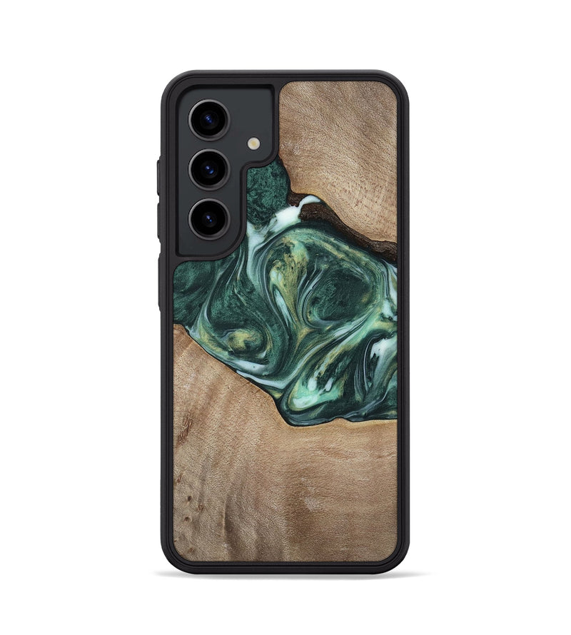 Galaxy S24 Wood Phone Case - Dorian (Green, 741482)