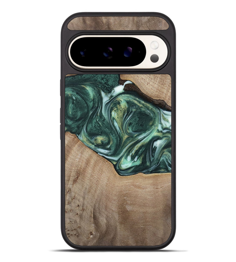 Pixel 9 Pro XL Wood Phone Case - Dorian (Green, 741482)