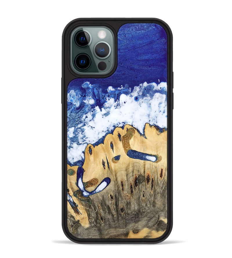 iPhone 12 Pro Max Wood Phone Case - Hally (Coastal, 741485)