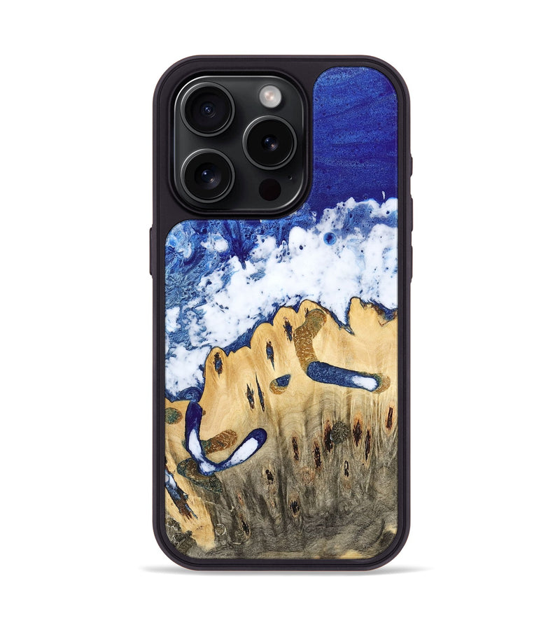 iPhone 15 Pro Wood Phone Case - Hally (Coastal, 741485)