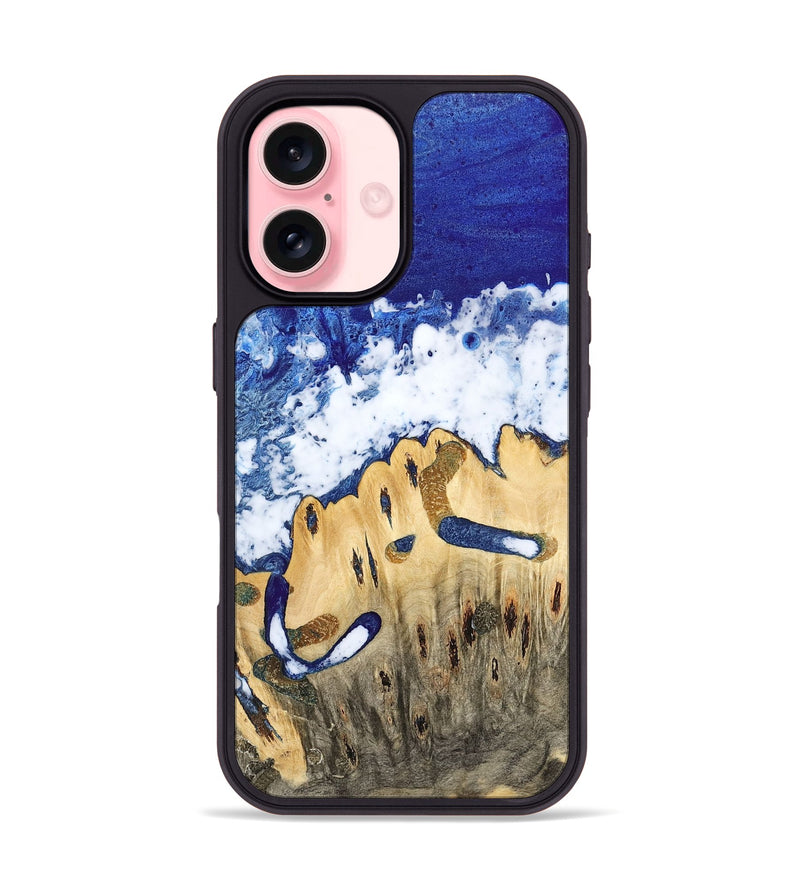 iPhone 16 Wood Phone Case - Hally (Coastal, 741485)