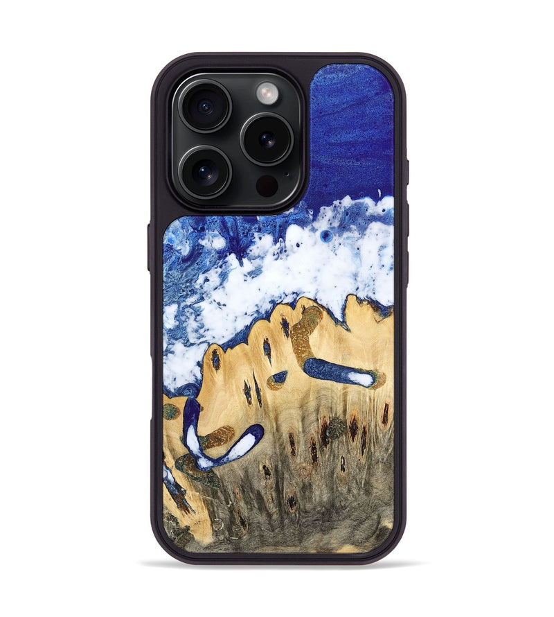 iPhone 16 Pro Wood Phone Case - Hally (Coastal, 741485)