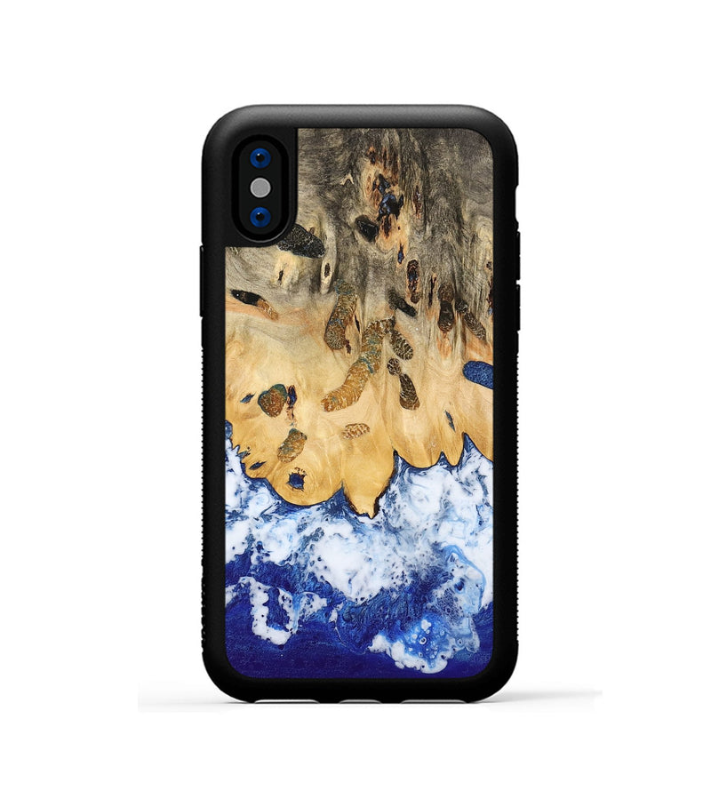 iPhone Xs Wood Phone Case - Camile (Coastal, 741486)