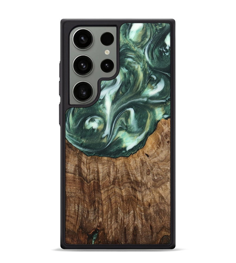 Galaxy S24 Ultra Wood Phone Case - Rogers (Green, 741494)