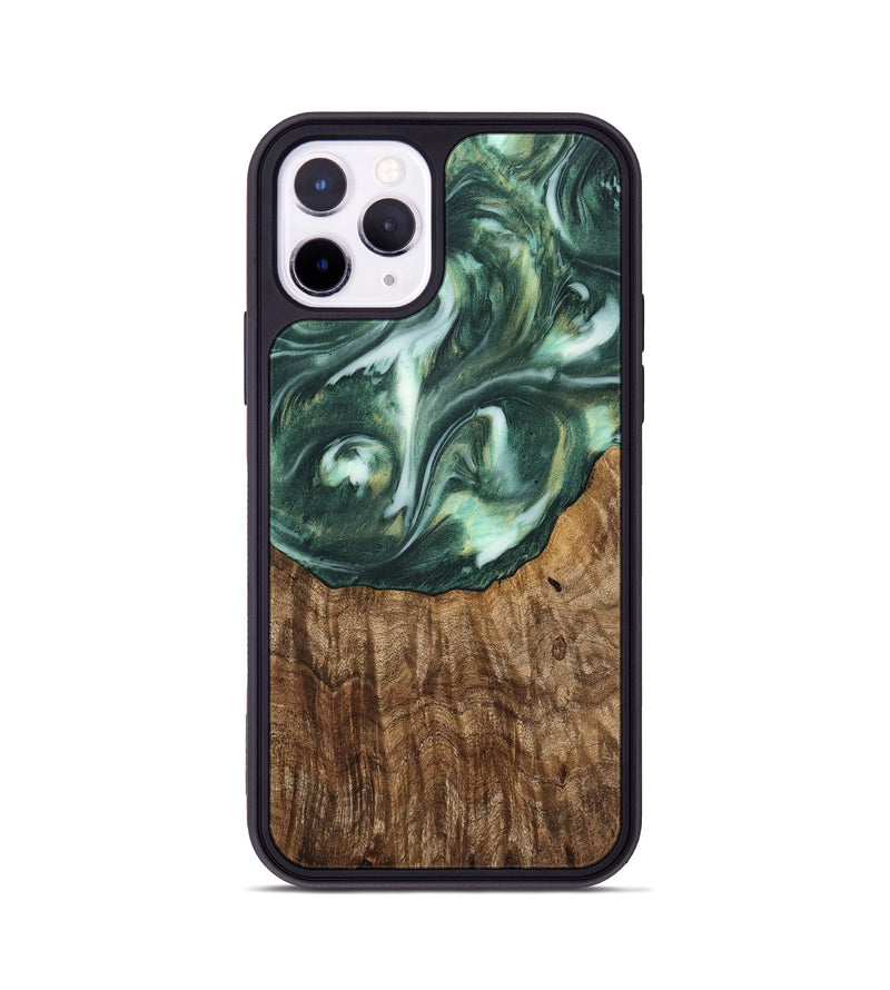 iPhone 11 Pro Wood Phone Case - Rogers (Green, 741494)