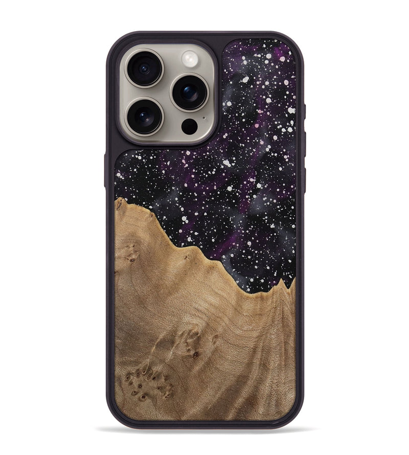 iPhone 15 Pro Max Wood Phone Case - Cookie (Cosmos, 741496)