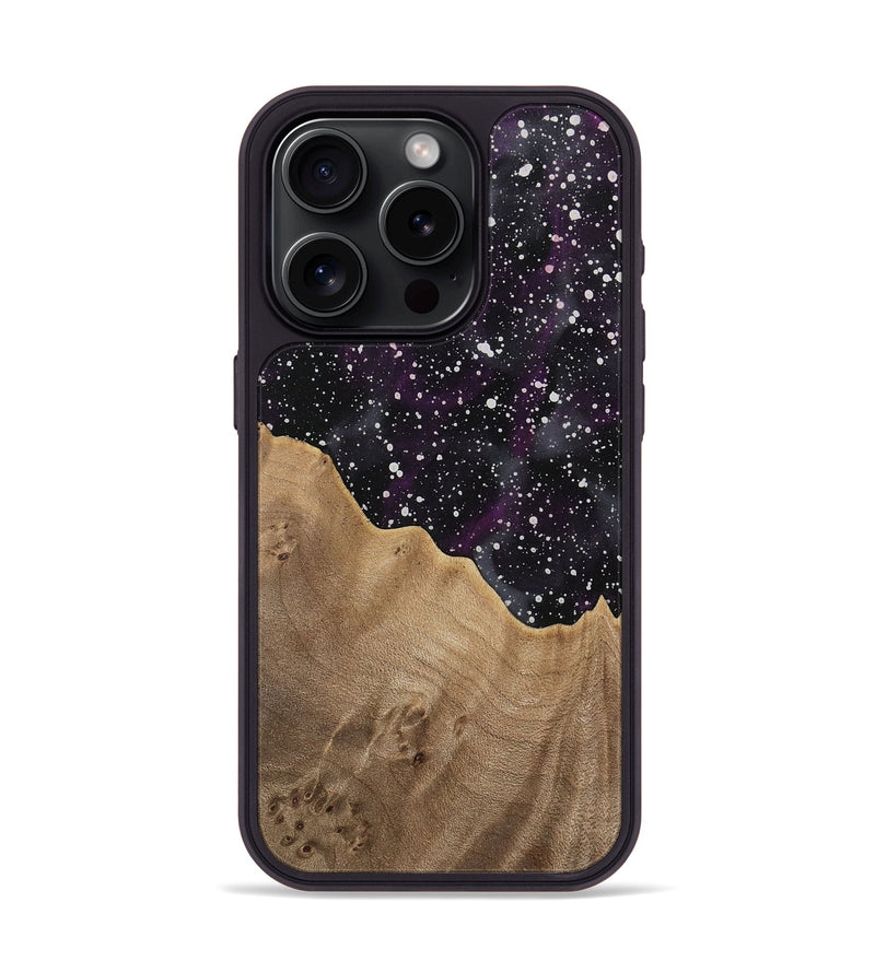 iPhone 15 Pro Wood Phone Case - Cookie (Cosmos, 741496)