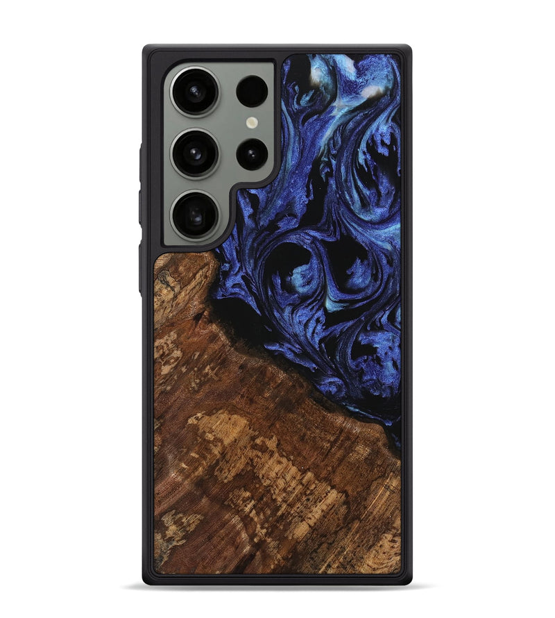 Galaxy S24 Ultra Wood Phone Case - Jakob (Blue, 741497)