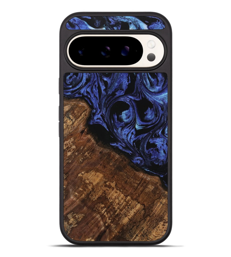 Pixel 9 Pro XL Wood Phone Case - Jakob (Blue, 741497)