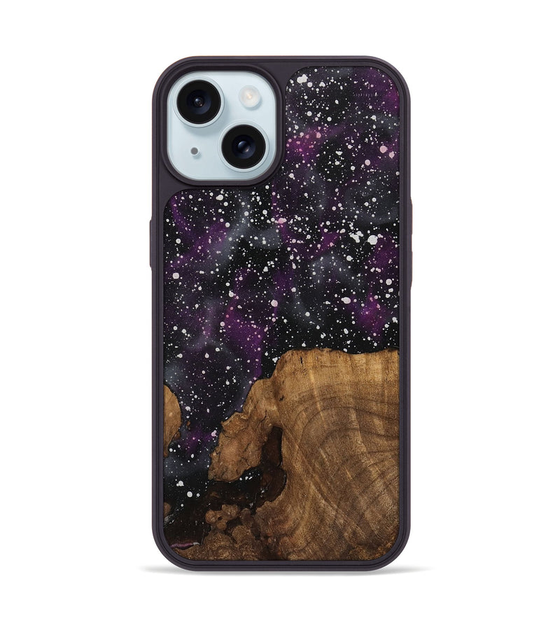 iPhone 15 Wood Phone Case - Angelo (Cosmos, 741499)