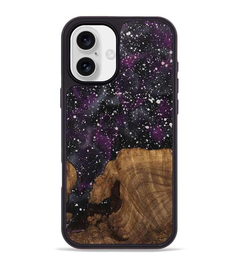 iPhone 16 Plus Wood Phone Case - Angelo (Cosmos, 741499)