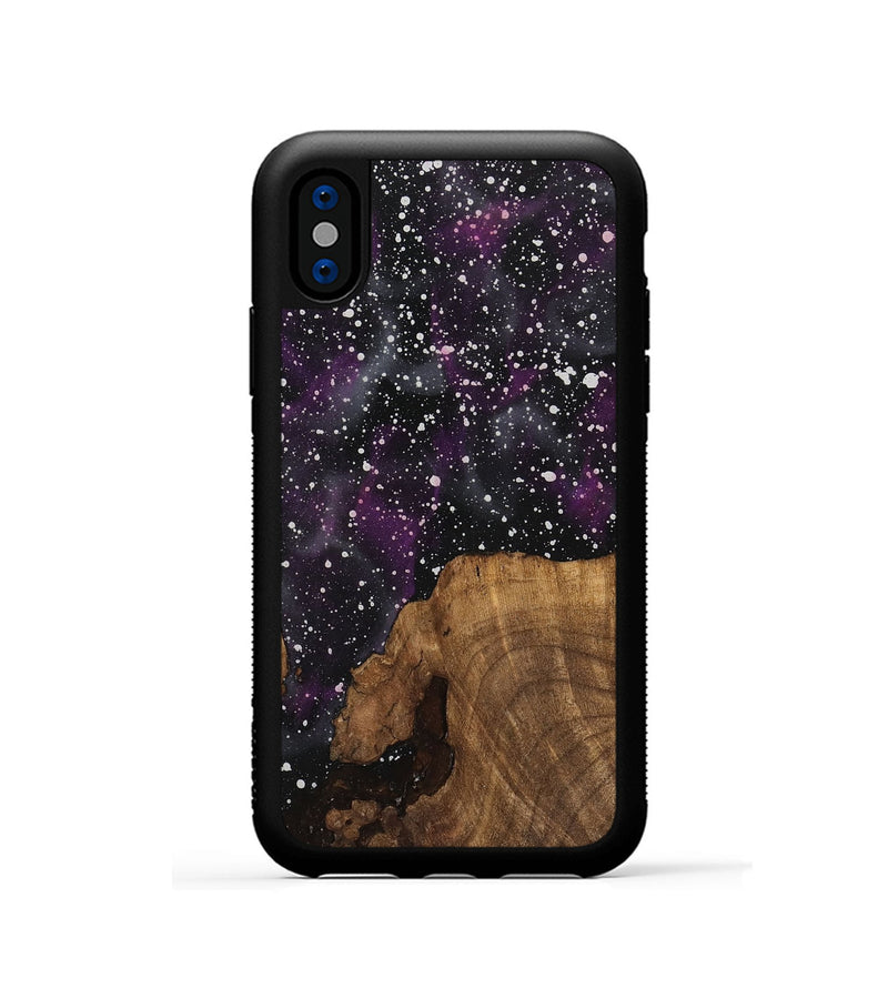 iPhone Xs Wood Phone Case - Angelo (Cosmos, 741499)