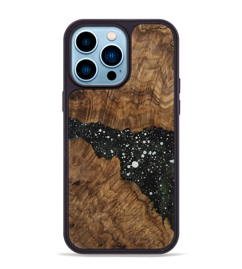 iPhone 14 Pro Max Wood Phone Case - Daisha (Cosmos, 741506)