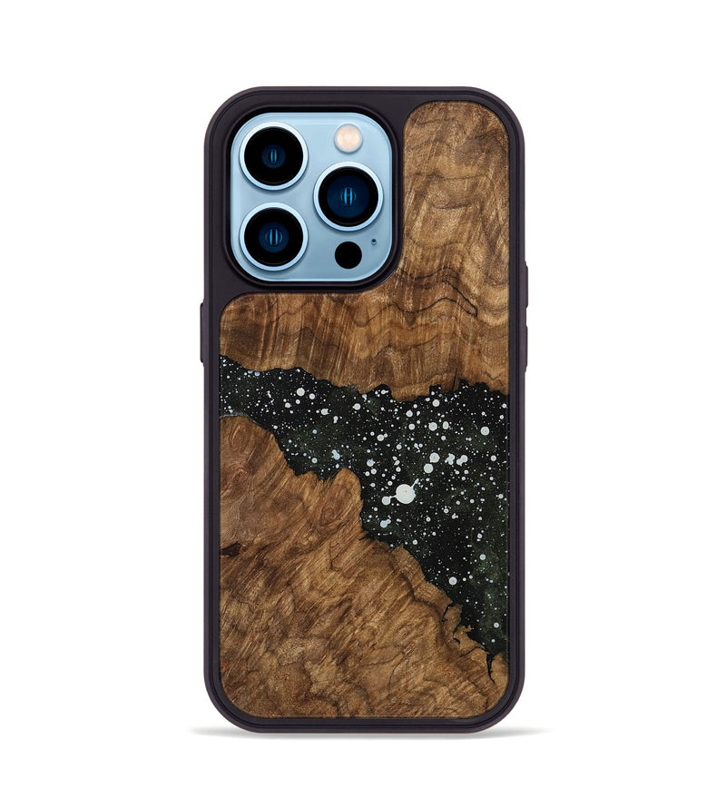 iPhone 14 Pro Wood Phone Case - Daisha (Cosmos, 741506)