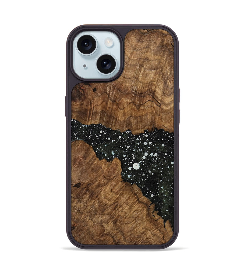 iPhone 15 Wood Phone Case - Daisha (Cosmos, 741506)