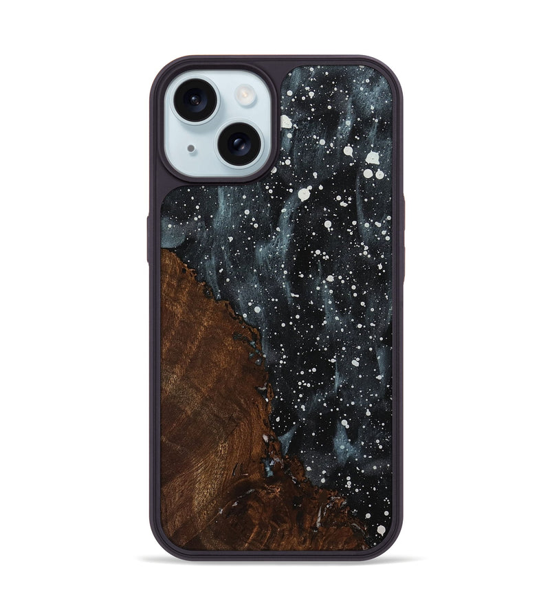 iPhone 15 Wood Phone Case - Mersey (Cosmos, 741509)